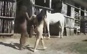 जानवरों का सेक्स वीडियो लड़की जानवर fucks